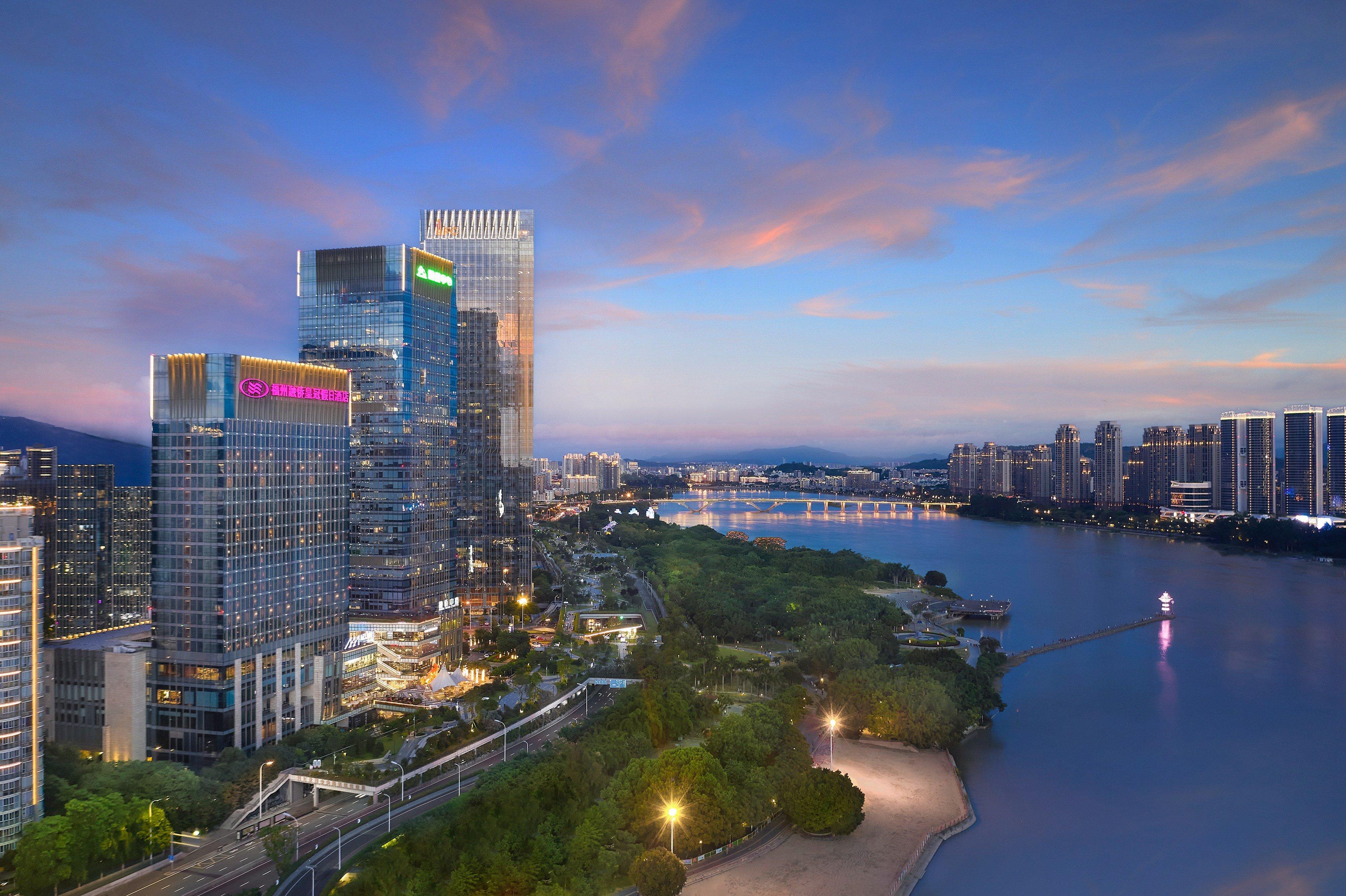 Crowne Plaza Fuzhou Riverside By Ihg מראה חיצוני תמונה